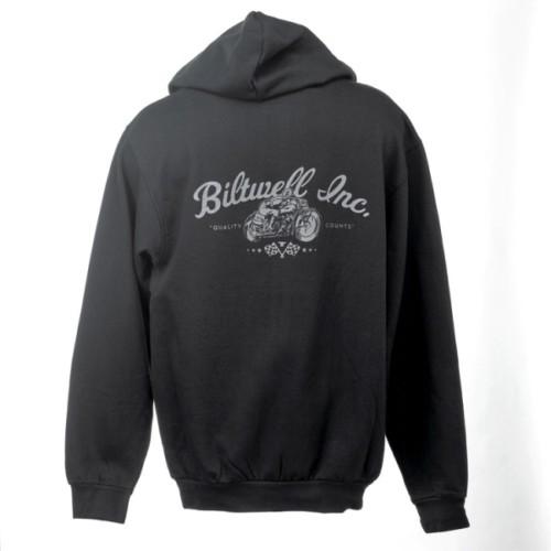 Biltwell classic hoodie sweatshirt black large