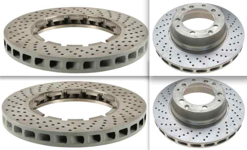 Porsche 911 turbo 930 78-79 front + rear brake disc set pads genuine zimmermann