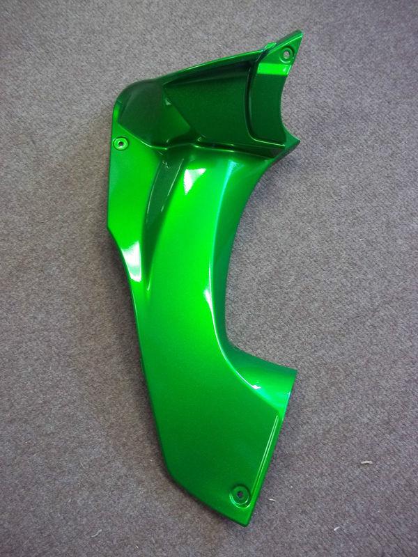 2012 kawasaki  zx14r zx14 zx 14r new green lh inner cowling trim fairing