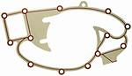 Fel-pro 35268 water pump mounting gasket