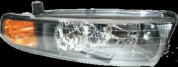 02-03 galant headlight clear headlamp assembly front passenger side right rh