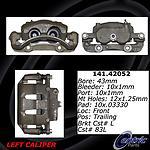 Centric parts 142.42052 front left rebuilt caliper with pad