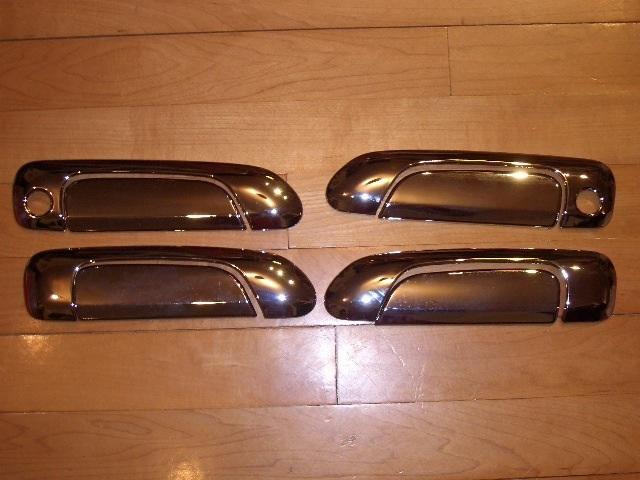 01 02 03 04 05 06 07 08 honda fit jazz chrome steel side door handle cover trim