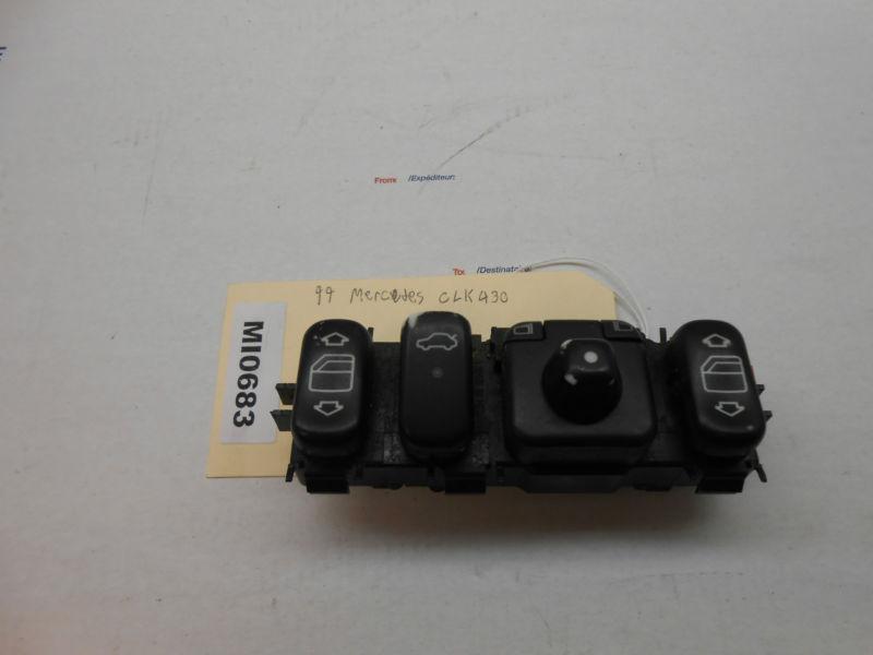 99 mercedes clk430 power window/mirror adjustment trunk switch mi0683