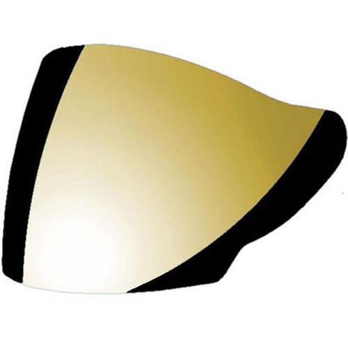 New hjc fs3 rst color mirror-coated helmet shield/visor, gold, hj12