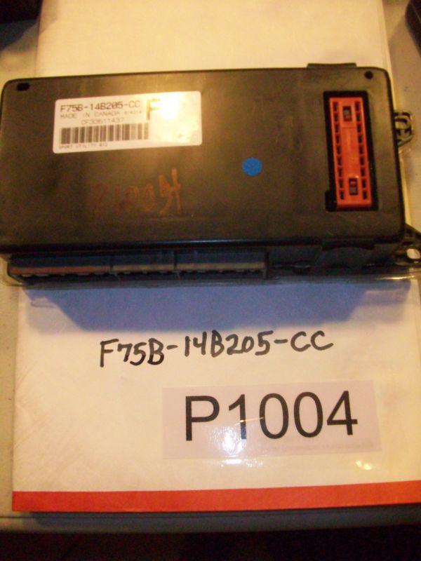 1997 ford explorer multi function module gem pt# f75b-14b205-cc #p1004