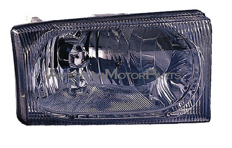 Passenger replacement headlight w/ composite headlamp ford f250 f350 excursion