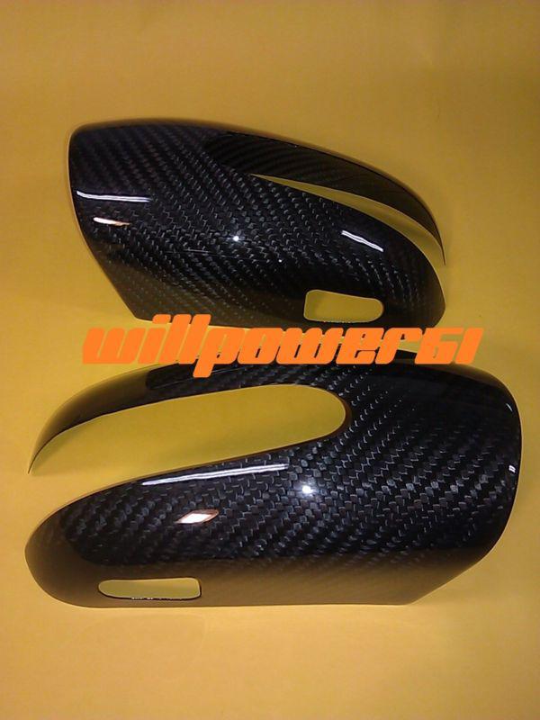 Benz w203 00-07 carbon fiber side mirror covers c200 c230 c240 c320 c32 c55