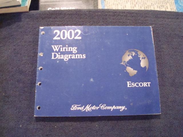 2002 ford escort factory work shop service electrical/wiring repair manual book