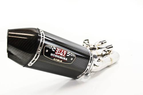 11 12 honda cb1000r yoshimura r-77d slip-on muffler - carbon fiber 1210043220