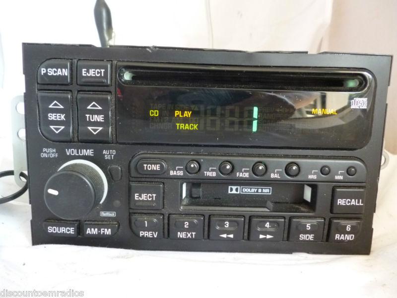 95-02 buick radio cd cassette player lesabre 09375624 factory *