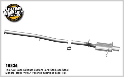 Magnaflow 16835 subaru impreza stainless cat-back system performance exhaust