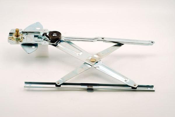 Manual front window regulator with warranty - pair