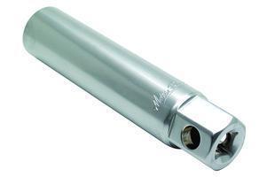 New motion pro spark plug socket, silver, 18 mm