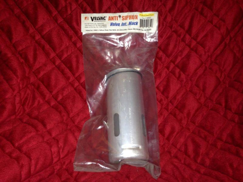 600241 velvac anti siphon device fits hd volvo int mack fuel tank necks w/3in id