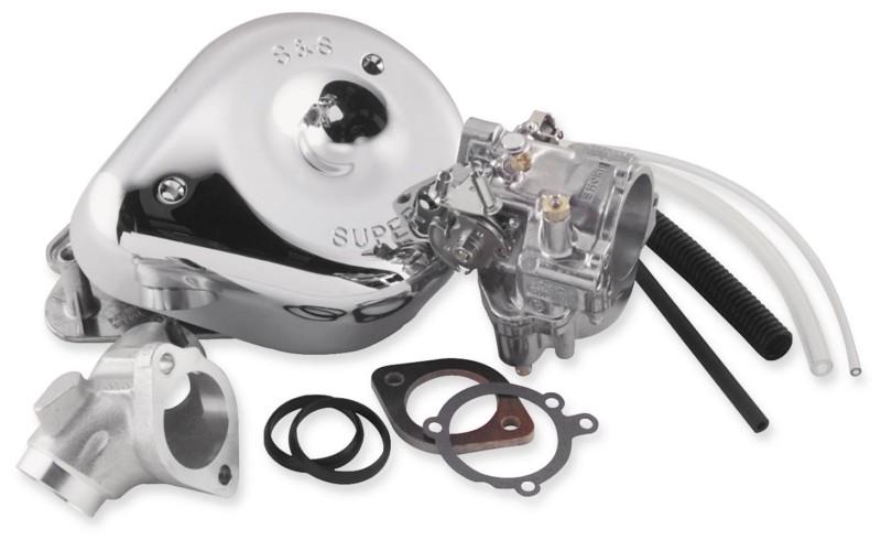 S&s cycle shorty super carburetors kit - super g  11-0434