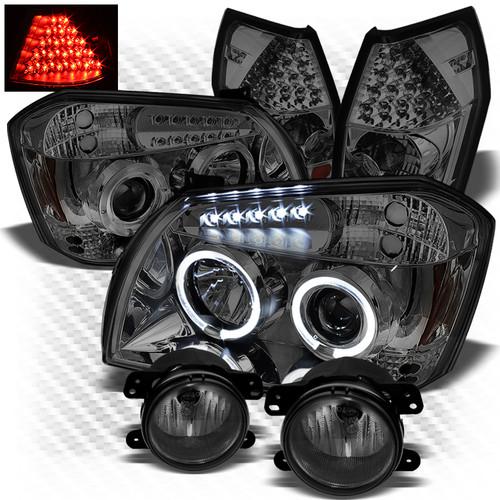 05-07 magnum smoke pro headlights + philips-led perform tail lights + fog lights