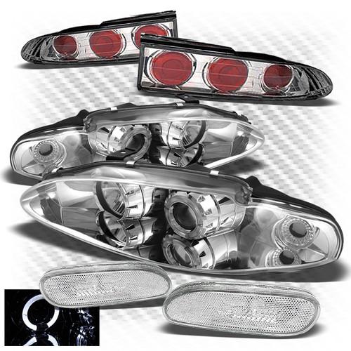 95-96 eclipse halo projector headlights + bumper lights + altezza tail lights