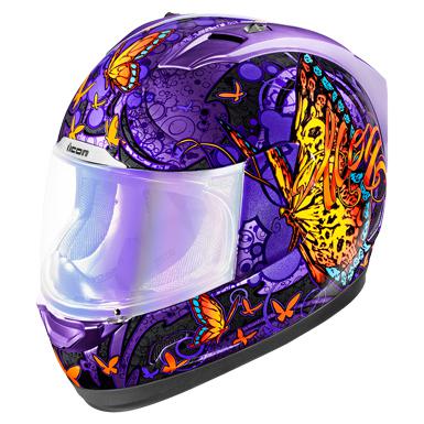 Icon helmet alliance chrysalis purple md 0101-5879