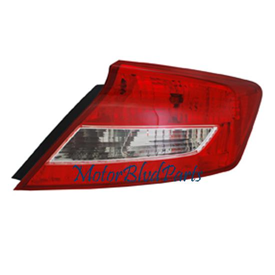 2012-2013 honda civic coupe tail light rear lamp passenger right hand rh side