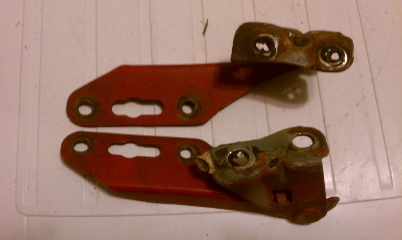 1994 acura integra gsr 2dr hood hinges pair oem 95 96 97 98 1999 2000 2001