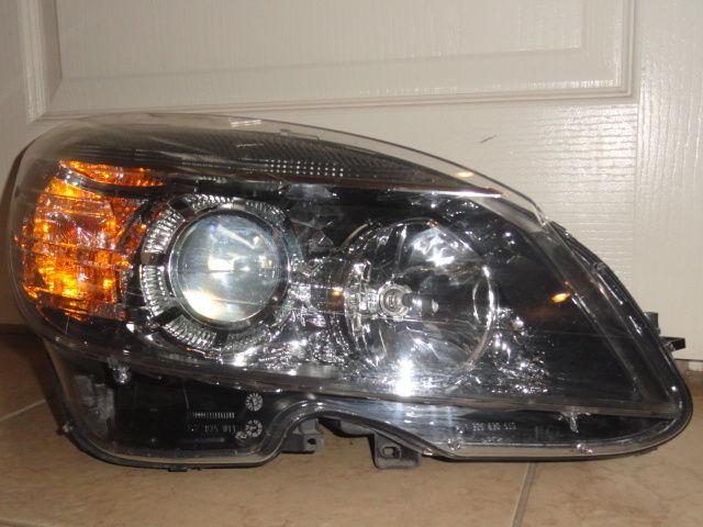 Oem 08 09 10 11 mercedes c300 c350 right side halogen headlight