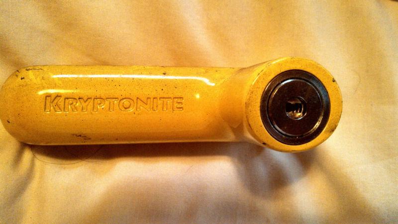 Kryptonite disc brake rotor lock