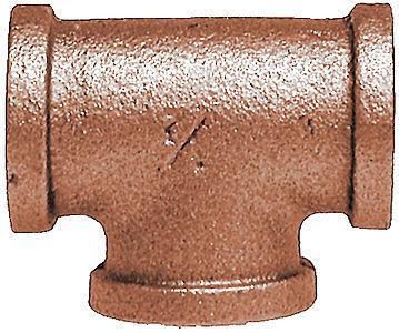 Midland metals mfg co 1 bronze pipe tee 44255