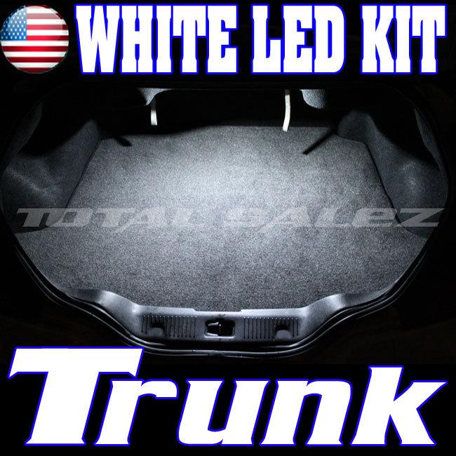 White led trunk cargo light bulb 12 smd panel xenon hid  lamp package w4