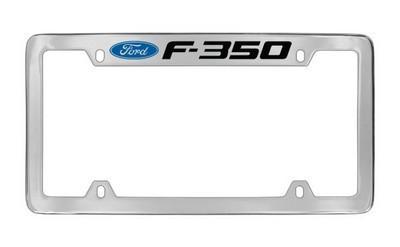 Ford genuine license frame factory custom accessory for f-350 style 2