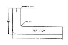 Cummins onan tailpipe 046-00563