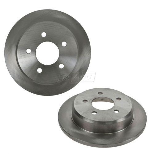 Rear disc brake rotor pair set for 96-02 crown victoria town car grand marquis