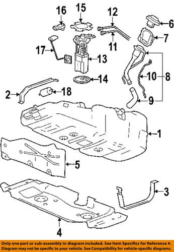 Gm oem 19122011 switch, fuel sending/fuel tank sending unit