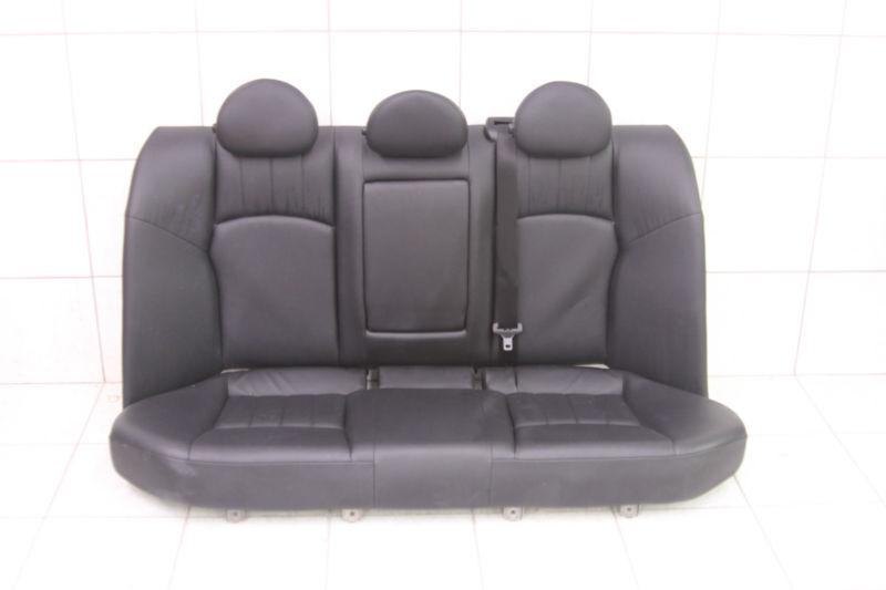 Mercedes-benz c280 4matic rear leather seats arm rest black leather back seat 