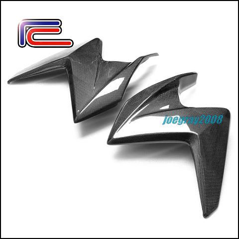 Rc carbon fiber radiator side panels fairings honda cb1000r 08 09 10 11 12 13