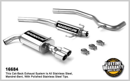 Magnaflow 16684 ford fusion stainless cat-back system performance exhaust