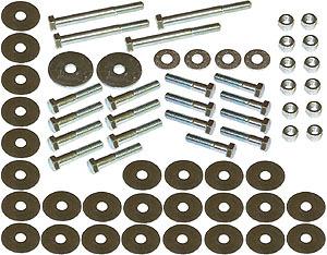 55-57 chevy belair convertible body mount bolt kit