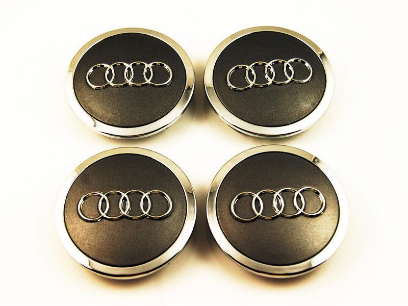 New 4pcs center wheel hub caps rim 69mm for audi free shipping