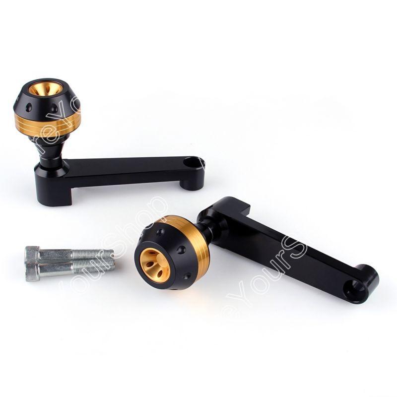 Frame sliders crash pads left right for honda cbr1000rr 2008-2013 gold