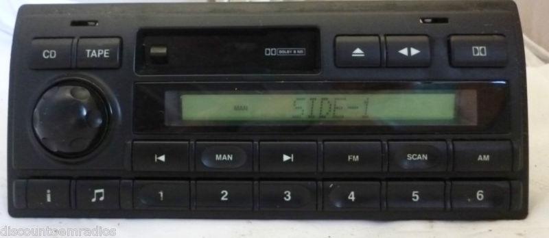 03-04 land rover discovery radio cassette player xqd000340puy  *