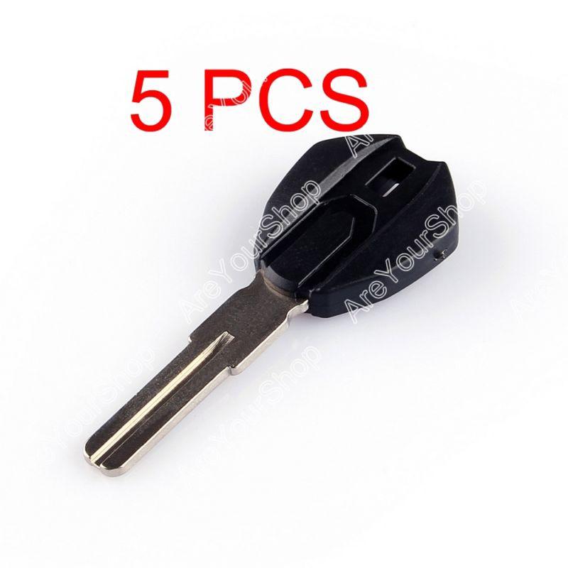 5pcs blade blank key motorcycle for ducati monster 659 696 795 796 1100 black