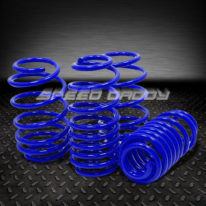 1.5" drop suspension lowering springs/spring 09-13 coupe 2.0t/3.8l l4/v6 blue