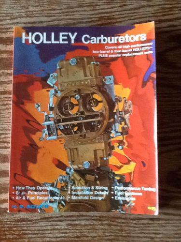 Holley carburetor handbook  h.p. books used 1972