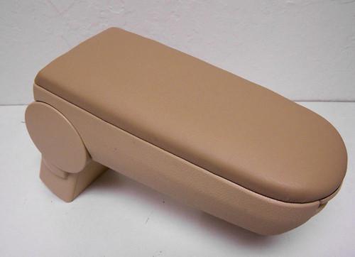 99-04 vw golf jetta bora mk4 armrest console box tan 02