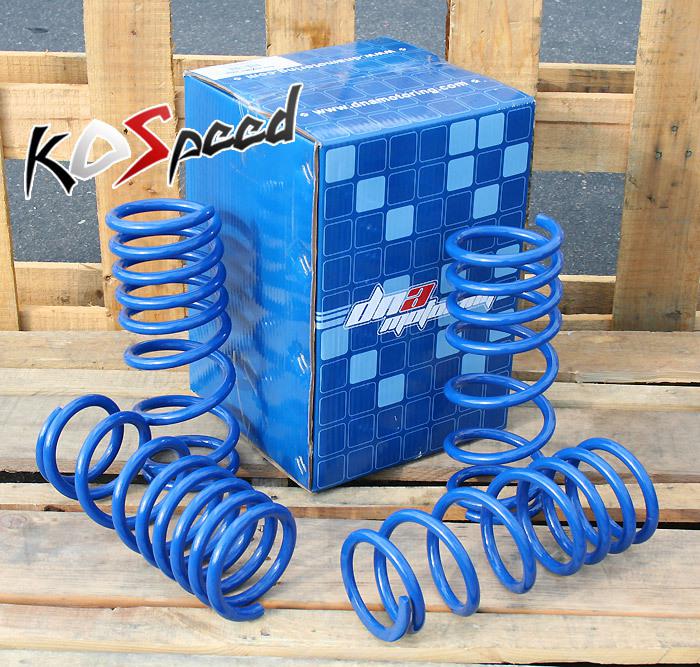 Dna blue suspension lowering spring/springs 00-09 honda s2000 ap2/ap2 s2k f20c