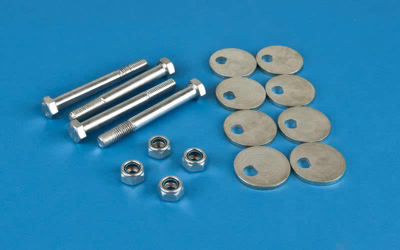 Front alignment bolts kit +/- 2.00 caster