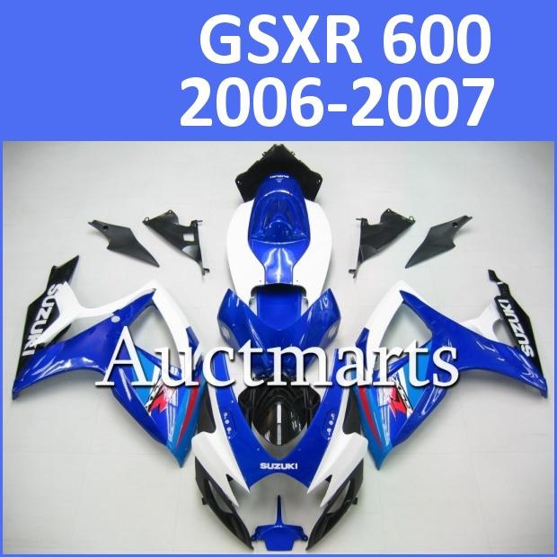 Fit suzuki gsxr 750 gsxr 600 06 07 gsx-r 2006 2007 fairing bodywork k6 d11 g3