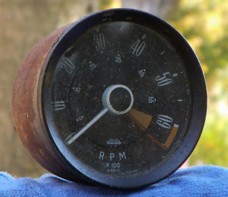 Jaeger tachometer sn-1319/04 triumph spitfire classic british vintage racing