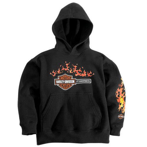 New ford harley-davidson size medium large x-large youth hoodie sweatshirt!