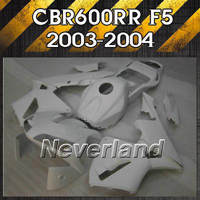 Fairing kit for 03-04 honda cbr 600rr f5 2003-2004 cbr600rr injection abs #white